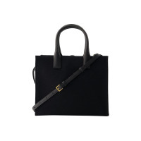Versace Handbag Cotton in Black