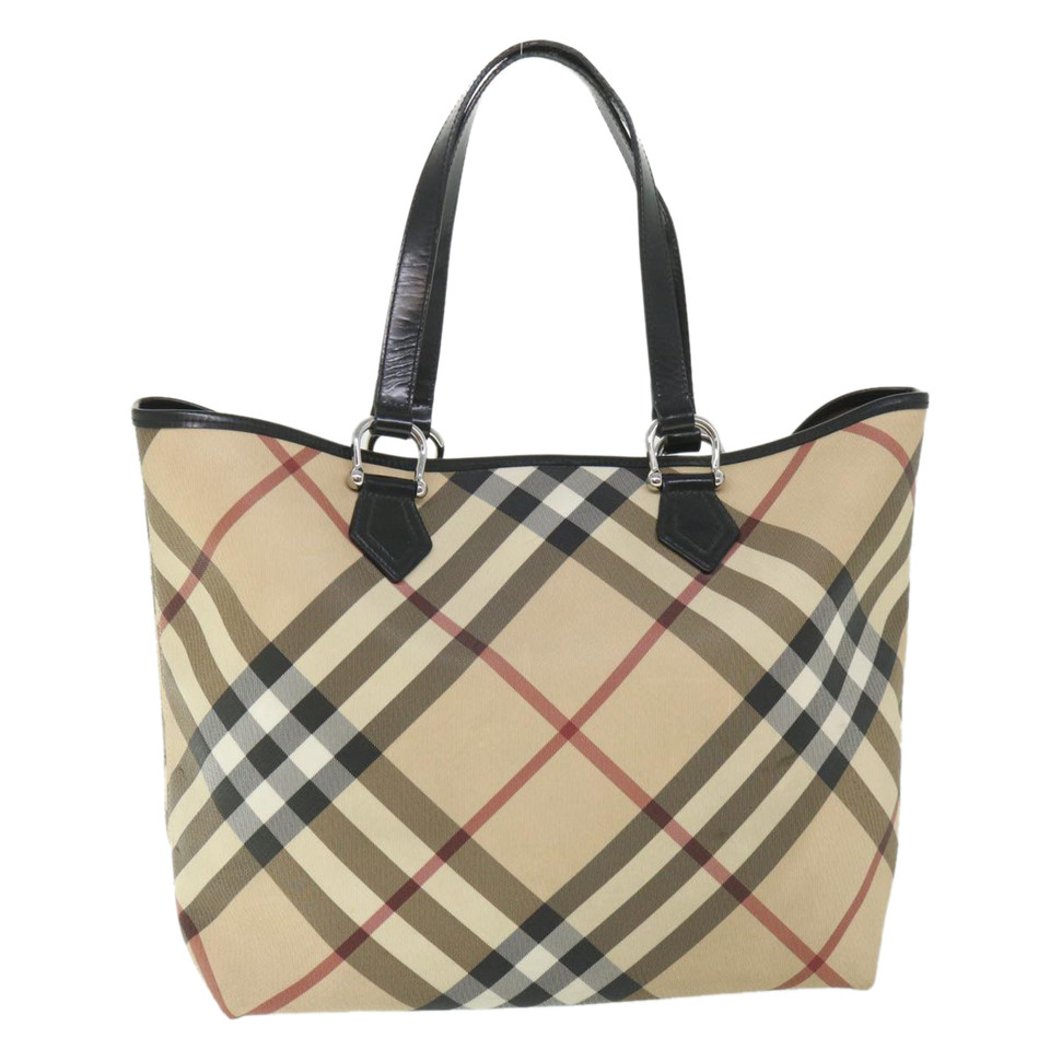 Burberry Tote bag Canvas in Brown