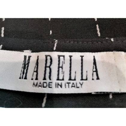 Marella Skirt Wool in Black