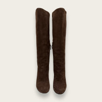 Etro Boots Suede in Brown