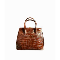 Gianni Versace Handbag Leather in Brown