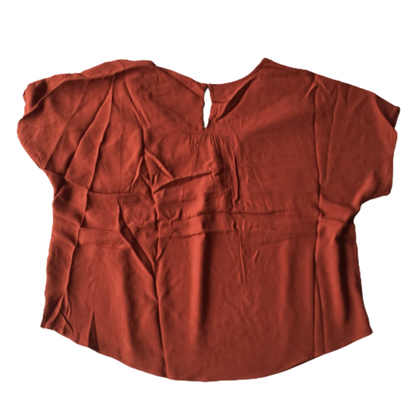 Madewell Top Viscose in Brown