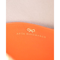 Anya Hindmarch Umhängetasche aus Leder in Orange