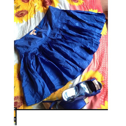 Ted Baker Skirt Silk in Blue