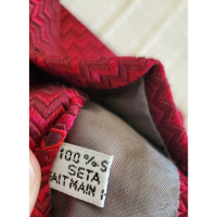 Christian Dior Accessori in Seta in Rosso