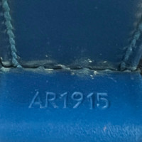 Louis Vuitton Rucksack aus Leder in Blau