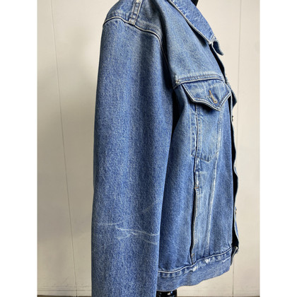 Gucci Jacket/Coat Cotton in Blue