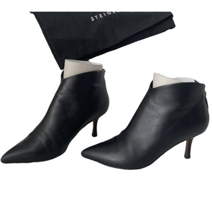 Walter Steiger Ankle boots Leather in Black