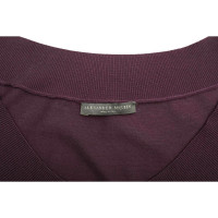 Alexander McQueen Kleid aus Wolle in Violett