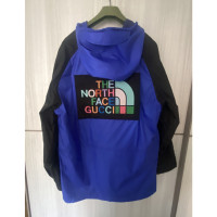 Gucci Giacca/Cappotto in Cotone in Blu