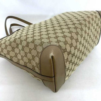 Gucci Tote bag Canvas in Brown