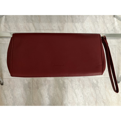 Kenneth Cole Clutch Bag Leather in Bordeaux