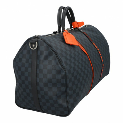 Louis Vuitton Keepall 55 Canvas in Grey
