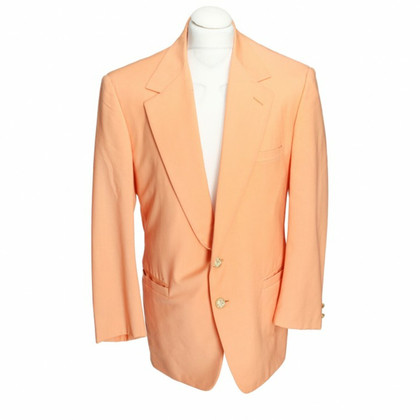 Versace Jacket/Coat Wool in Orange