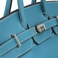 Hermès Birkin JPG Shoulder Bag Leer in Blauw