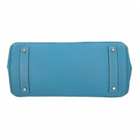 Hermès Birkin JPG Shoulder Bag Leer in Blauw