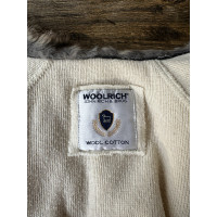 Woolrich Jacke/Mantel aus Wolle in Creme