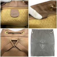 Gucci Bamboo Bag Suede in Brown