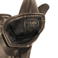 Hermès lederen handschoenen