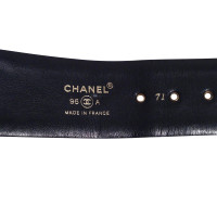 Chanel ceinture satin avec boucle