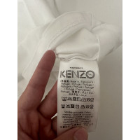 Kenzo Robe en Coton en Blanc