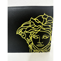 Versace Clutch Bag Leather in Black