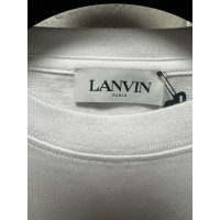 Lanvin Strick aus Baumwolle in Weiß