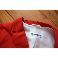 Jil Sander Anzug in Rot