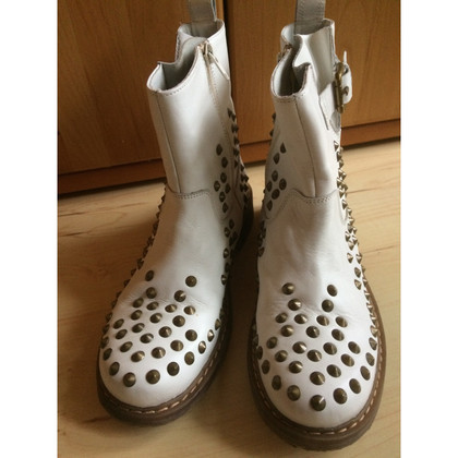 Bronx And Banco Ankle boots Leather in Cream