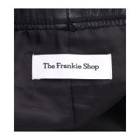 Frankie Shop Jupe en Cuir en Noir