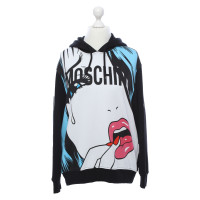 Moschino Sweater met capuchon en print