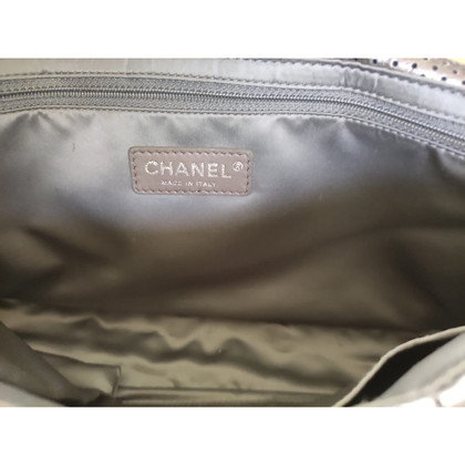 Chanel 2.55 Leer in Zilverachtig