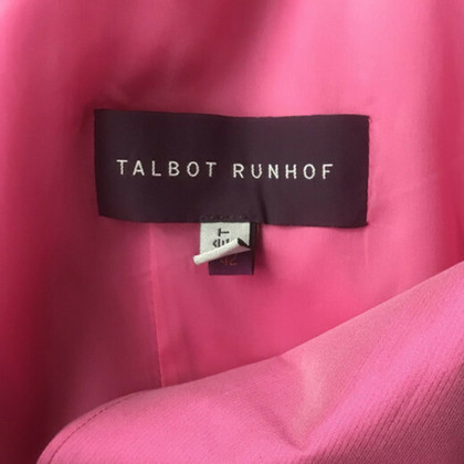 Talbot Runhof Jurk in Roze