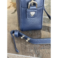 Aspinal Of London Borsa a tracolla in Pelle in Blu