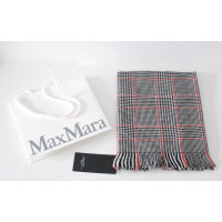 Max Mara Schal/Tuch aus Wolle in Grau