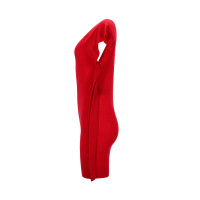 Balenciaga Kleid aus Wolle in Rot