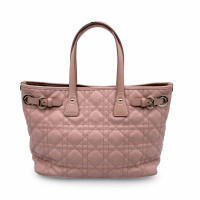 Christian Dior Tote bag Canvas in Pink