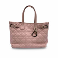 Christian Dior Tote bag Canvas in Pink