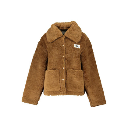 Calvin Klein Jacket/Coat in Brown