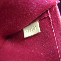 Louis Vuitton Sherwood in Pelle verniciata in Rosso