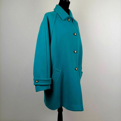 Les Copains Jacket/Coat Wool in Turquoise