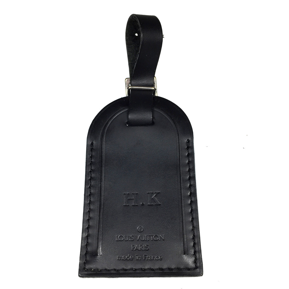 Louis Vuitton Address tag in black 
