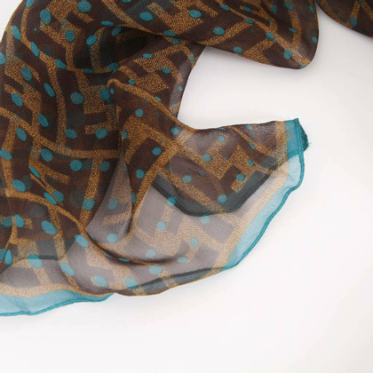 Fendi Scarf/Shawl Silk in Brown