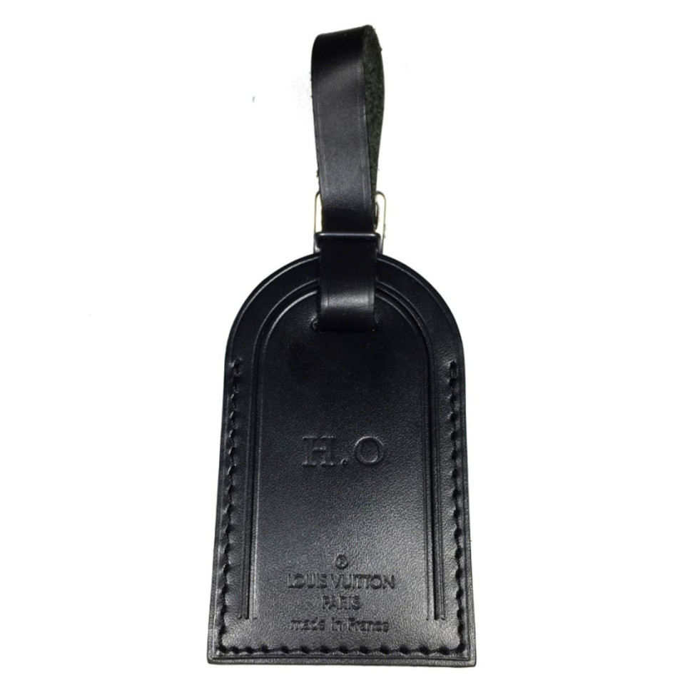 Louis Vuitton Address tag in black 