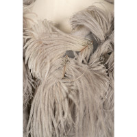 Dior Jacke/Mantel in Grau