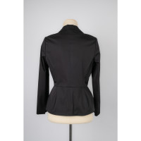 Dior Jacke/Mantel aus Baumwolle in Schwarz