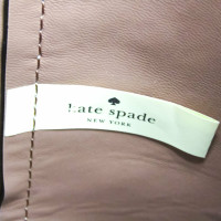 Kate Spade Shopper aus Leder in Fuchsia