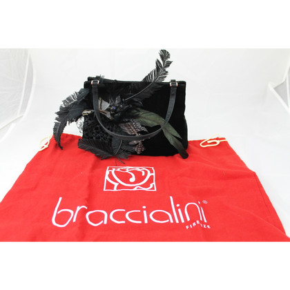 Braccialini Handtasche in Schwarz
