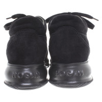 Hogan Sneakers in camoscio nero