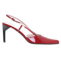 Gucci Patent Leather Pumps in Red